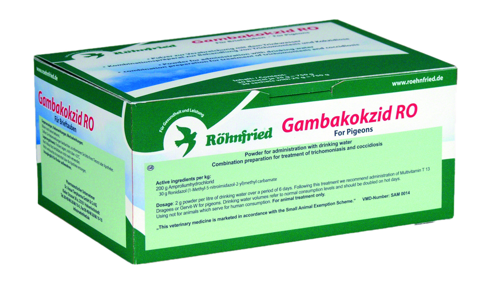Gambakokzid RO 10 x 25g
